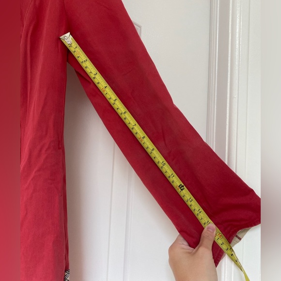 Burberry Mid-length Heritage Car Coat: Red - Picture 9 of 14